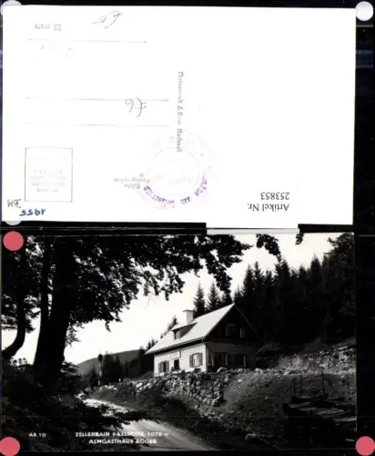 253853,Zellerrain Passhöhe Almgasthaus Egger b. Mariazell