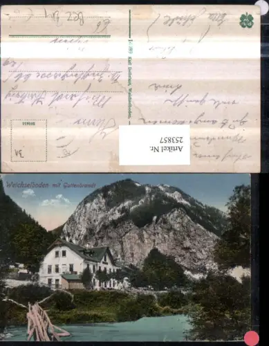 253857,Weichselboden m. Guttenbrandt Bergkulisse
