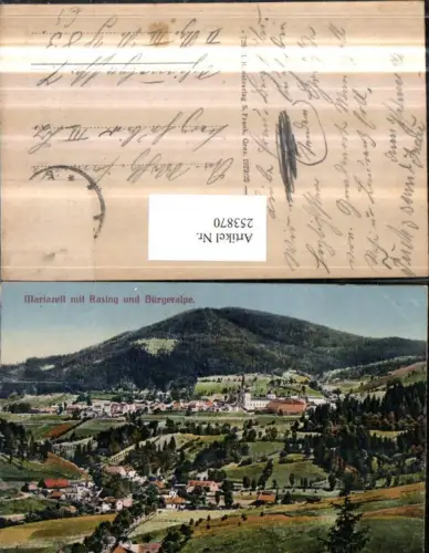 253870,Mariazell m. Rasing Totale u. Bürgeralpe