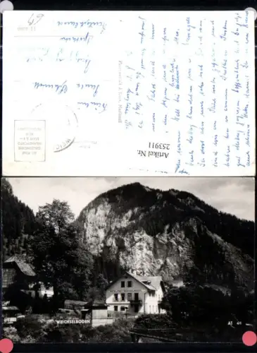 253911,Weichselboden Hotel Post Bergkulisse