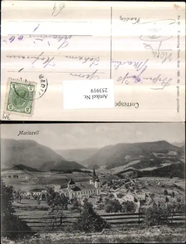 253919,Mariazell Totale Kirche