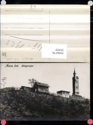 253929,Mariazell Bürgeralpe Aussichtsturm Turm