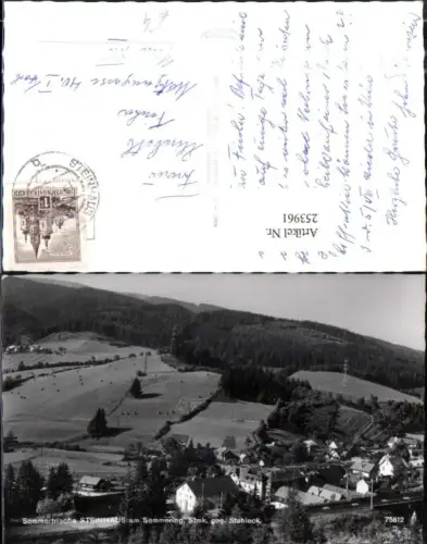 253961,Steinhaus am Semmering Totale geg. Stuhleck