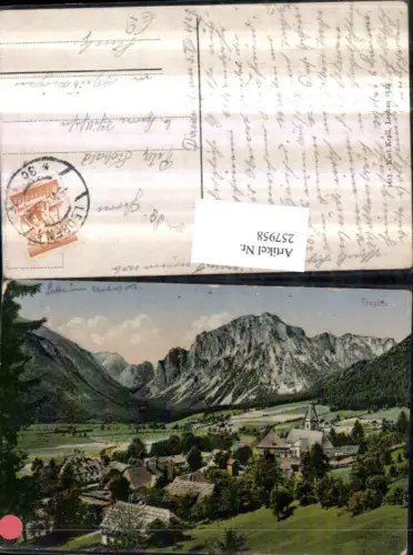 257958,Tragöss Tragöß Totale Bergkulisse