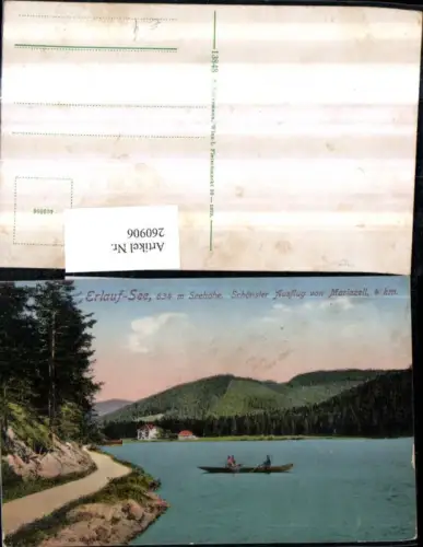 260906,Erlauf-See Erlaufsee Ausflug von Mariazell Partie