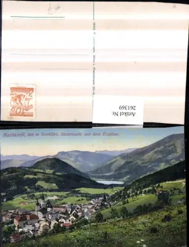 261369,Mariazell Totale m. d. Erlafsee Erlaufsee
