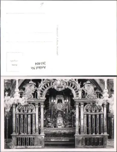 261404,Mariazell Gnadenaltar Altar