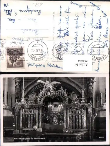 261424,Gnadenkapelle in Mariazell Gnadenaltar Altar