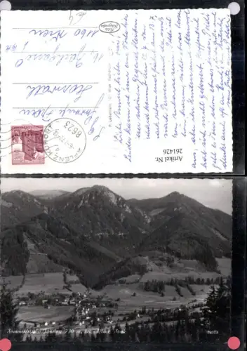 261426,Jauring b. Aflenz Totale Bergkulisse