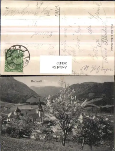 261439,Mariazell Teilansicht Kirche