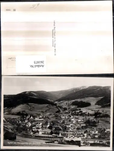 261873,Spital am Semmering Totale m. Stuhleck