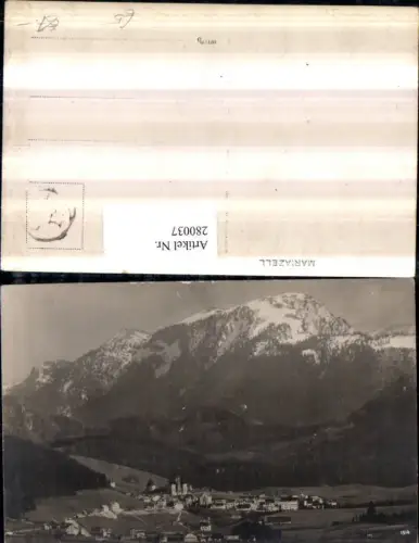 280037,Mariazell Totale Bergkulisse