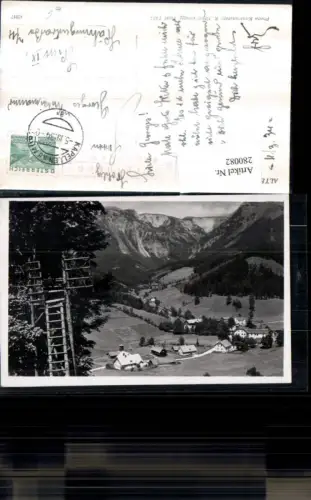 280082,Altenberg an d. Rax Teilansicht Bergkulisse Postablage Kapellen an d. Mürz