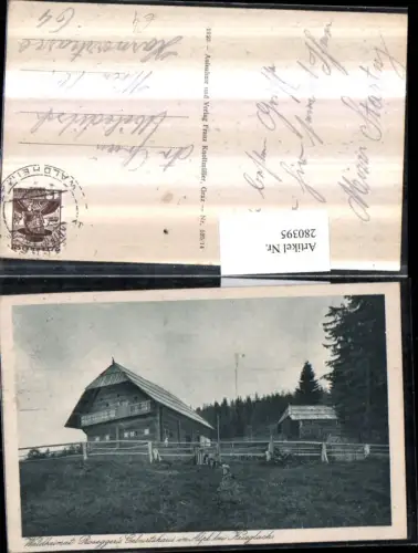 280395,Waldheimat Roseggers Geburtshaus in Alpl b. Krieglach