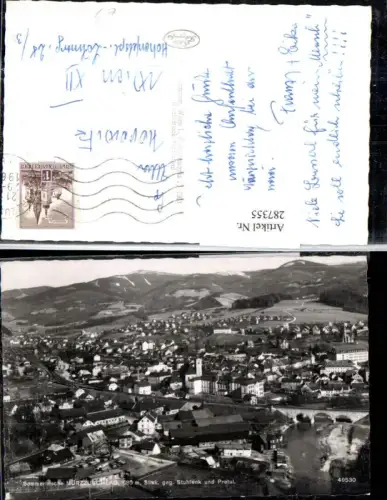 287355,Mürzzuschlag Totale geg. Stuhleck u. Pretul