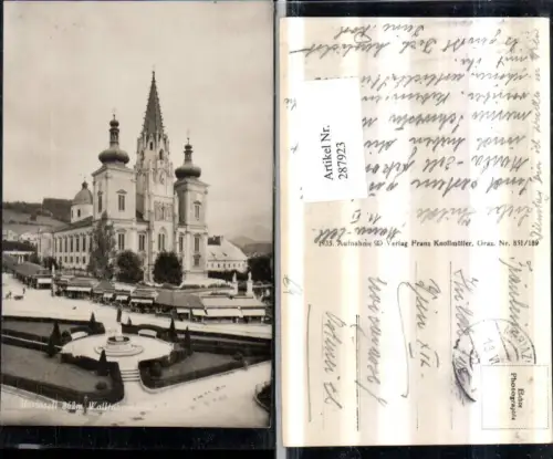 287923,Mariazell Platz Wallfahrtskirche Kirche