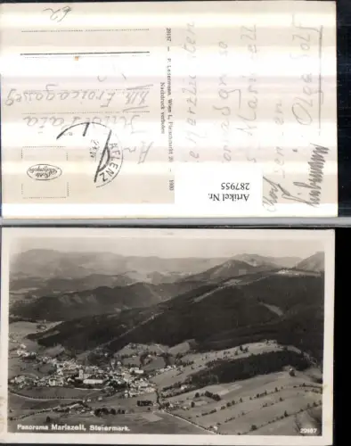 287955,Mariazell Totale Panorama Bergkulisse