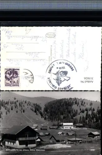 315026,Bürgeralpe b. Aflenz Almhütten Alpengasthaus