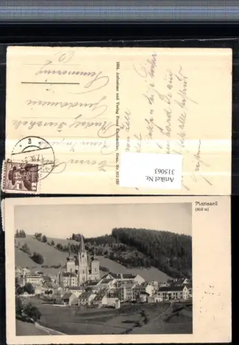 315063,Mariazell Totale m. Kirche