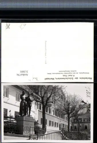 315091,Mariazell Marienheim der Schulschwestern Pater Abel Denkmal