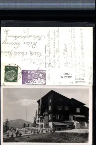 315093,Bürgeralpe b. Mariazell Berghotel Gösser