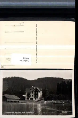315095,Erlaufsee See b. Mariazell Hotel Herrenhaus