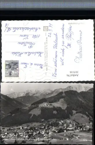 315116,Aflenz Totale geg. Hochschwab Bergkulisse