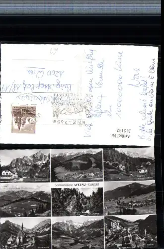 315132,Aflenz Totale Jauring Thörl Fölztal Seewiesen Bürgeralm Bodenbauer Mehrbildkarte