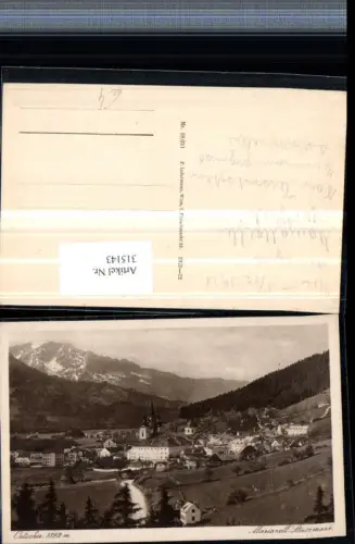 315143,Mariazell Totale m. Ötscher Bergkulisse