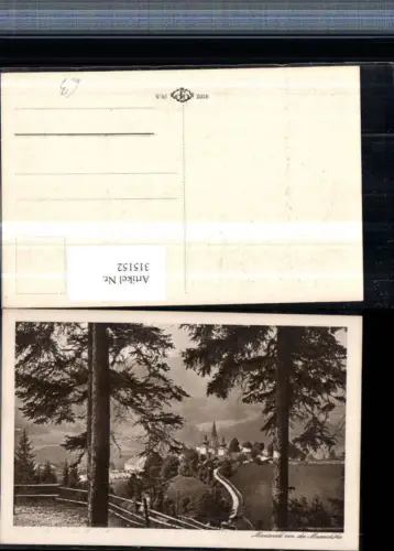 315152,Blick auf Mariazell Teilansicht von d. Maxenhöhe