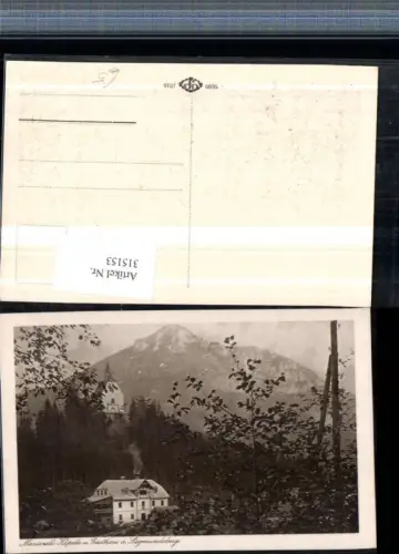 315153,Mariazell Kapelle u. Gasthaus am Sigmundsberg