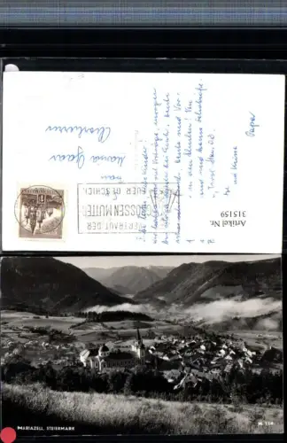 315159,Mariazell Totale Bergkulisse