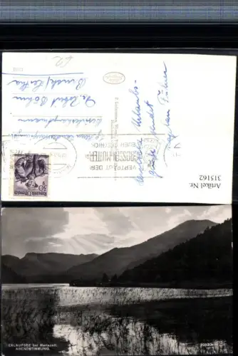 315162,Erlaufsee See b. Mariazell Abendstimmung