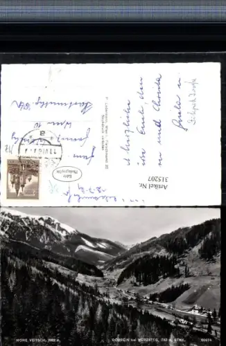 315207,Dobrein b. Mürzsteg Totale m. Hohe Veitsch Bergkulisse