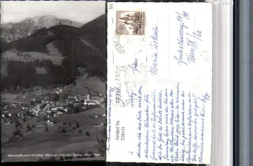 328151,Aflenz Totale m. Fölzstein Bergkulisse
