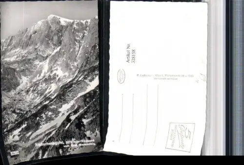 328158,Hochschwabgipfel b. Sankt Ilgen Südwand vom Graf Meransteig Bergkulisse