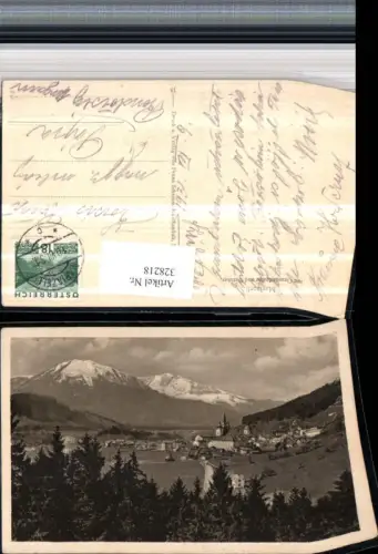 328218,Mariazell Totale m. Gemeindealpe u. Ötscher Bergkulisse