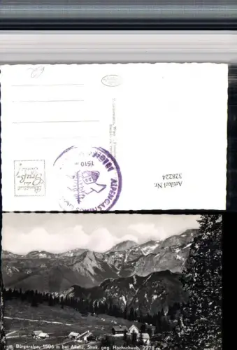 328224,Bürgeralpe b. Aflenz geg. Hochschwab Bergkulisse