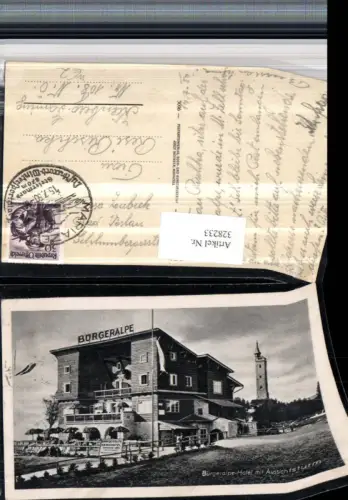 328233,Bürgeralpe Hotel m. Aussichtsturm b. Mariazell