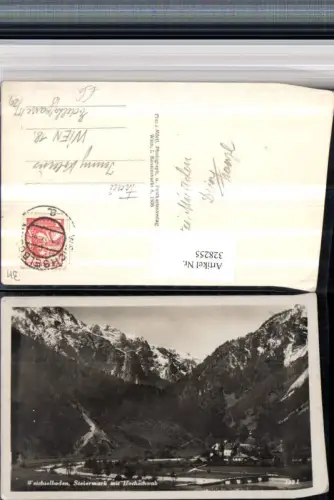 328255,Weichselboden m. Hochschwab Bergkulisse