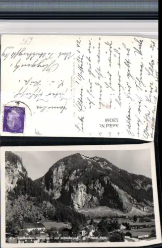 328268,Weichselboden m. Gutenbrand u. Hotel Post