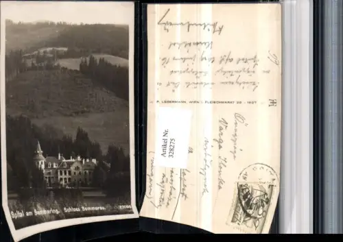 328275,Spital am Semmering Schloss Sommerau