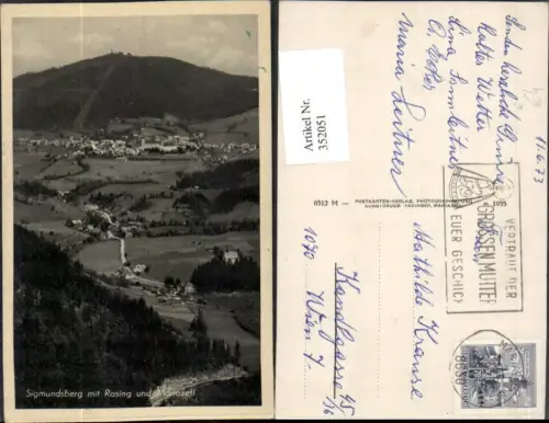 352051,Sigmundsberg m. Rasing u. Mariazell Totale