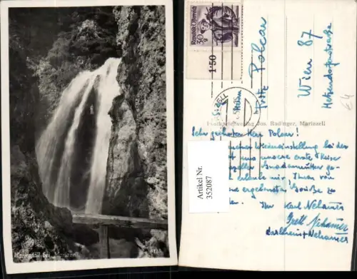 352087,Marienfall Wasserfall b. Mariazell