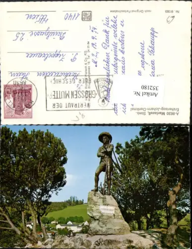 352180,Mariazell Erzherzog-Johann-Denkmal