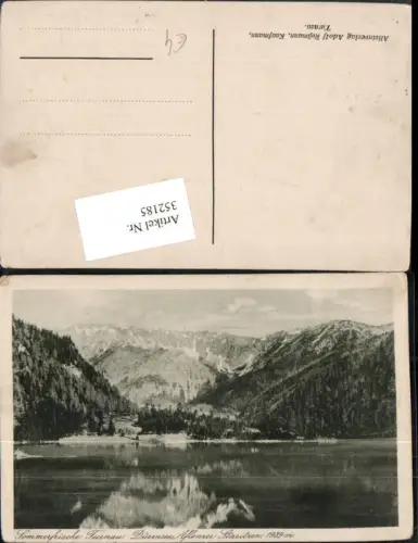 352185,Turnau Dürrnsee See m. Aflenzer Staritzen Bergkulisse