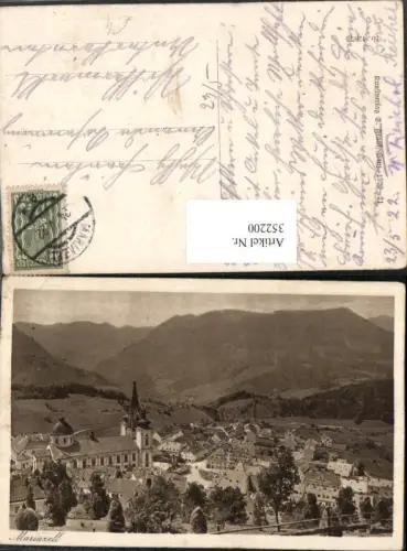 352200,Mariazell Totale Bergkulisse