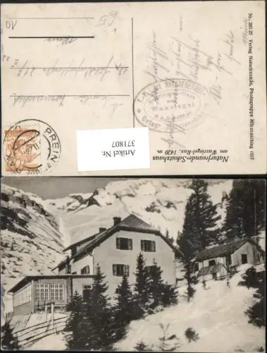 371807,Naturfreunde-Schutzhaus Berghütte am Waxriegel b. Kapellen Winterbild