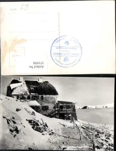 371950,Schneealpenhaus Berghütte b. Altenberg Winterbild