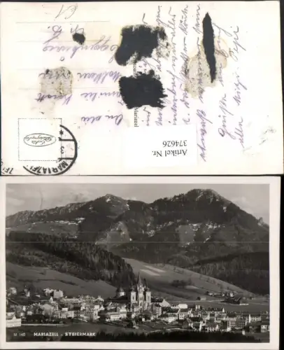 374626,Mariazell Totale Bergkulisse